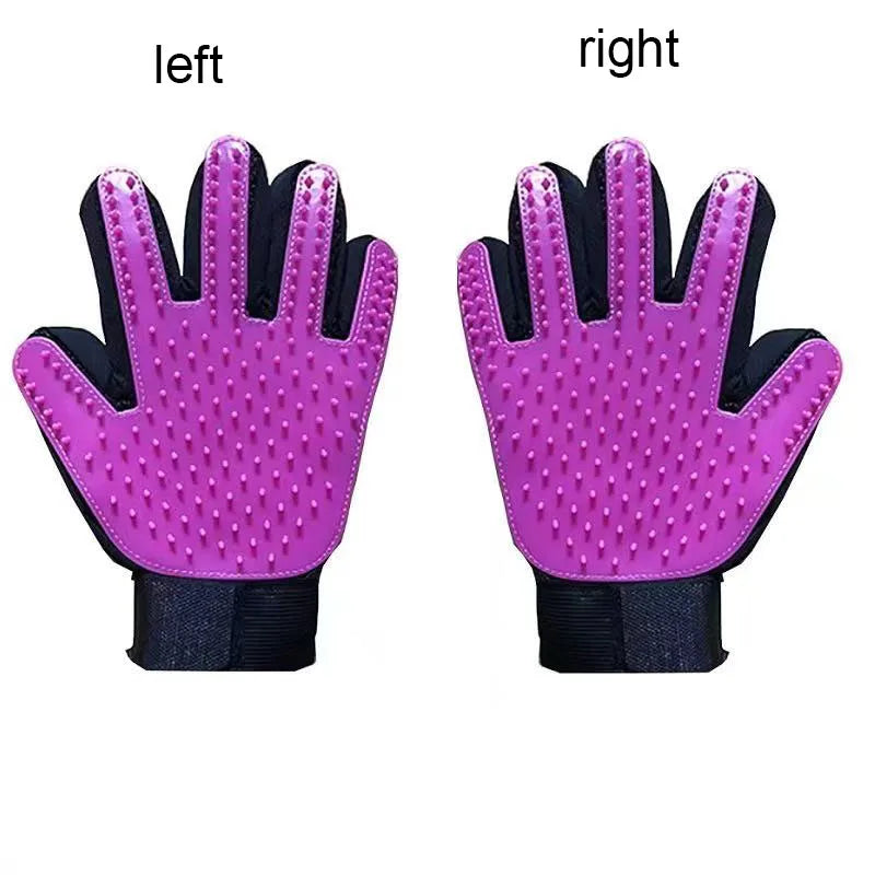 Pet Hair Removal Grooming Glove πΆπ±