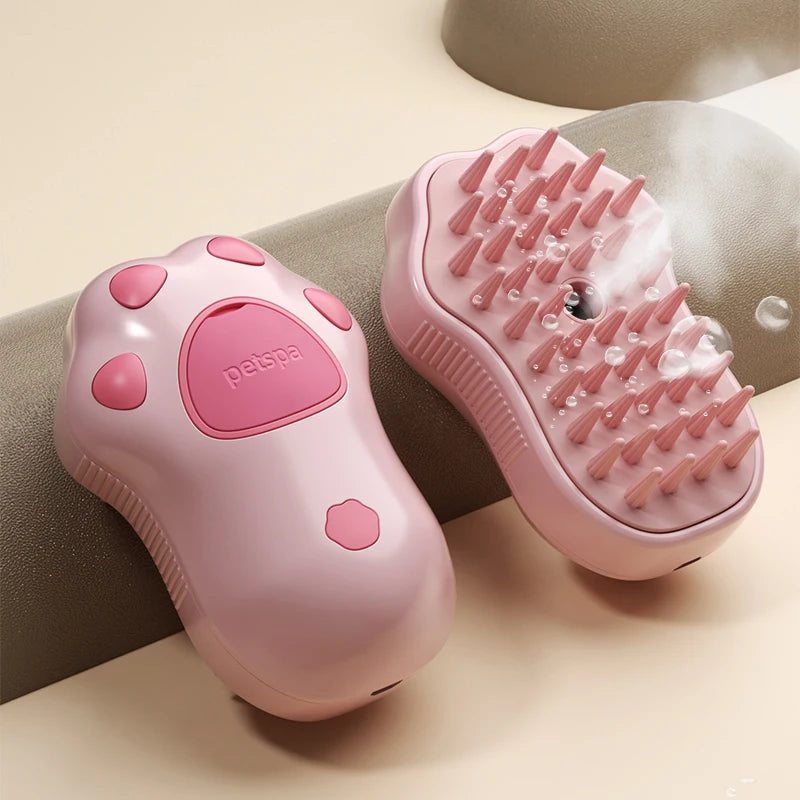 3-in-1 Steam Pet Brush 🐾💨