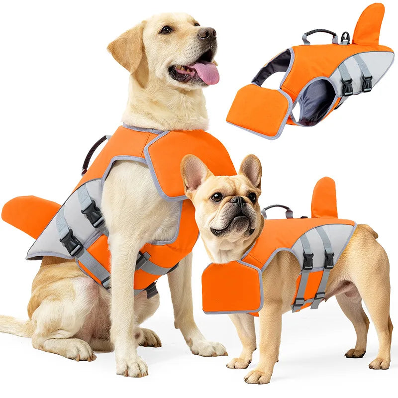Shark Dog Life Jacket 🦈🐶