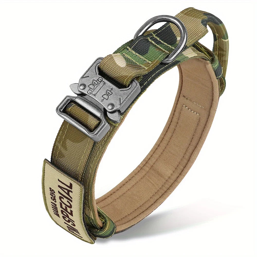 Heavy Duty Tactical Dog Collar 🐕🧭