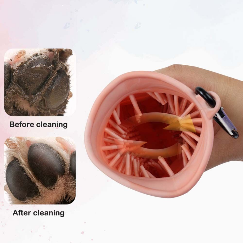 🐾Stop Dirty Floors Forever 🐾: (2-in-1 Paw Cleaner/Brush)