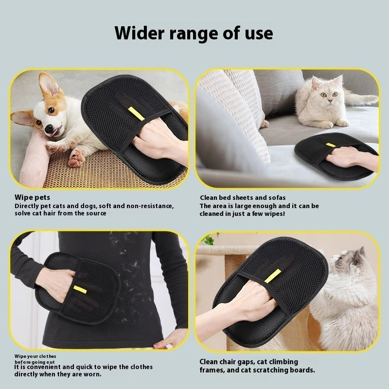 🧤This Glove Removes Pet Hair Instantly🧤: (Pet Hair Remover/Deshedder Gloves)