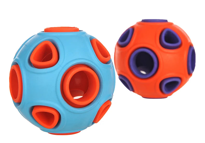 HOOPET Dog Toy Rubber Food Ball 🎾🐕🍖