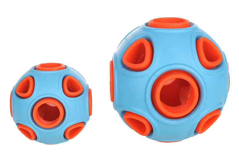 HOOPET Dog Toy Rubber Food Ball 🎾🐕🍖