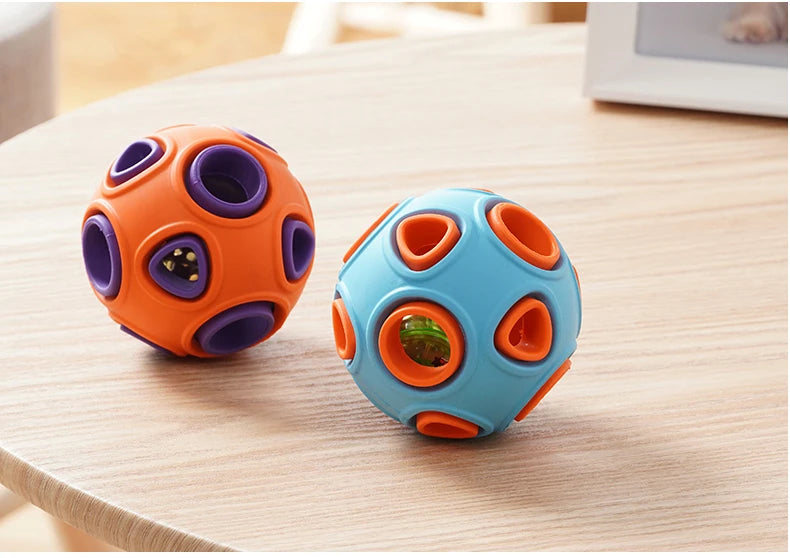 HOOPET Dog Toy Rubber Food Ball 🎾🐕🍖
