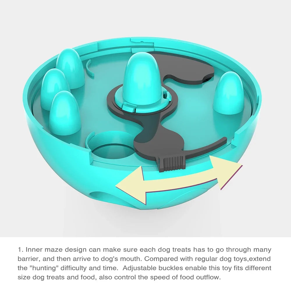 Dog Treat Dispenser Tumbler Toy 🎾🐕🍖