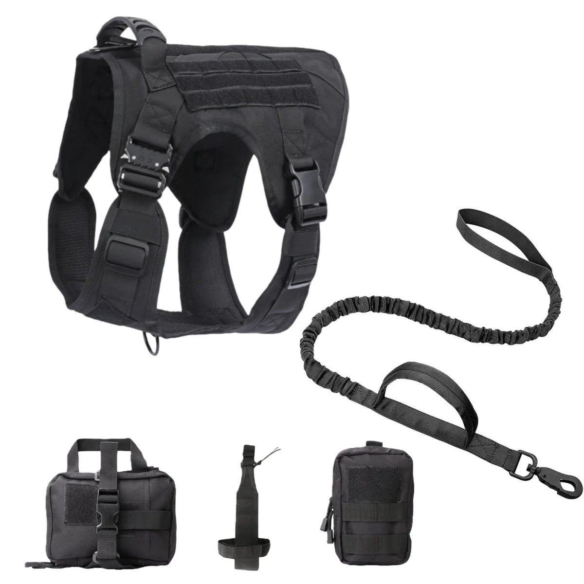 Tactical No-Pull Dog Harness 🐕🎖️