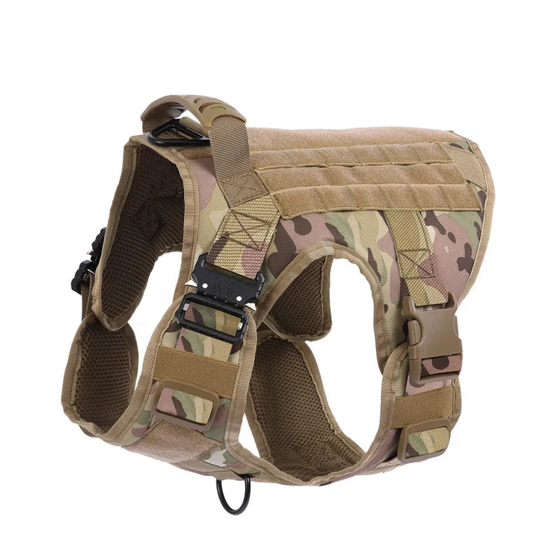 Tactical No-Pull Dog Harness 🐕🎖️