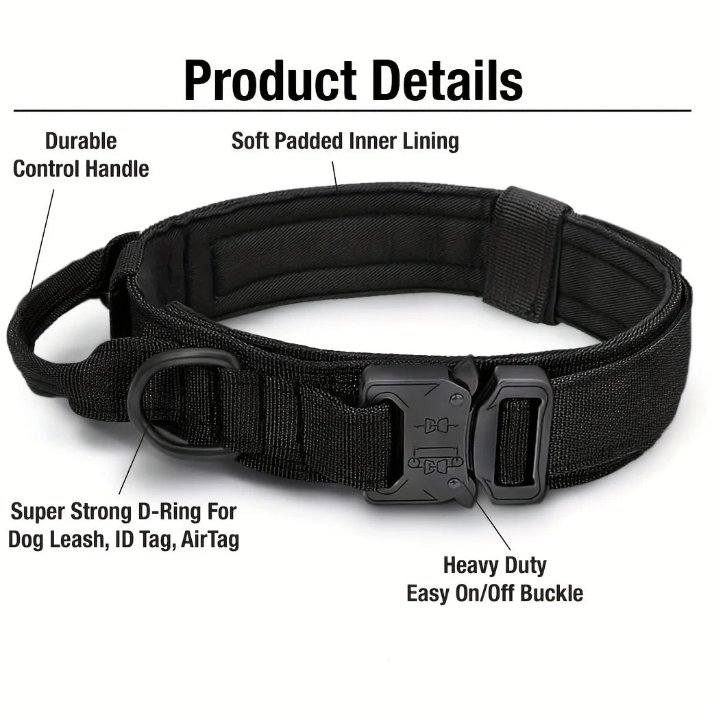 Tactical Dog Collar 🐕🛡️