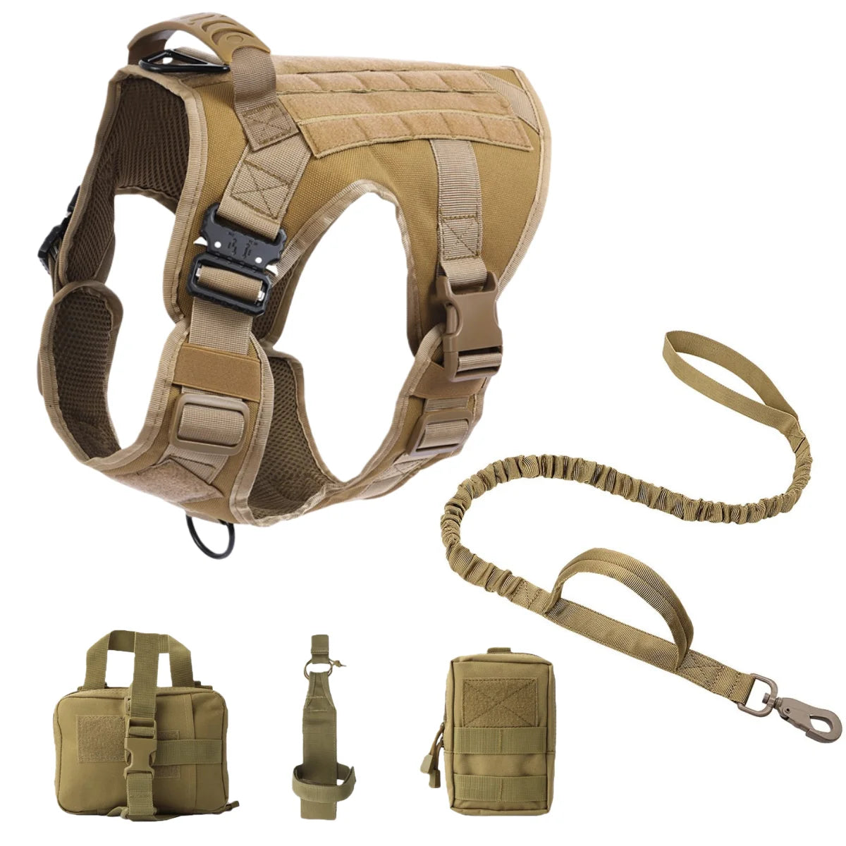 Tactical No-Pull Dog Harness 🐕🎖️