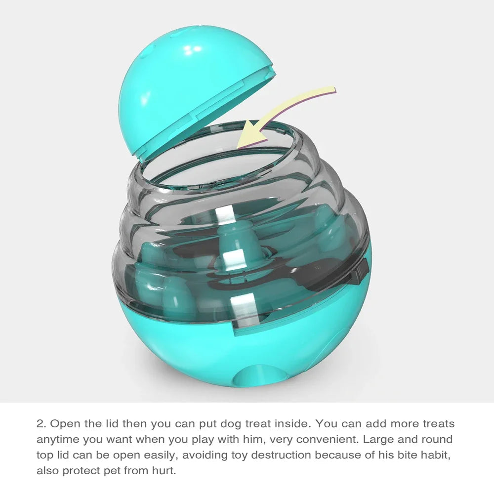 Dog Treat Dispenser Tumbler Toy 🎾🐕🍖