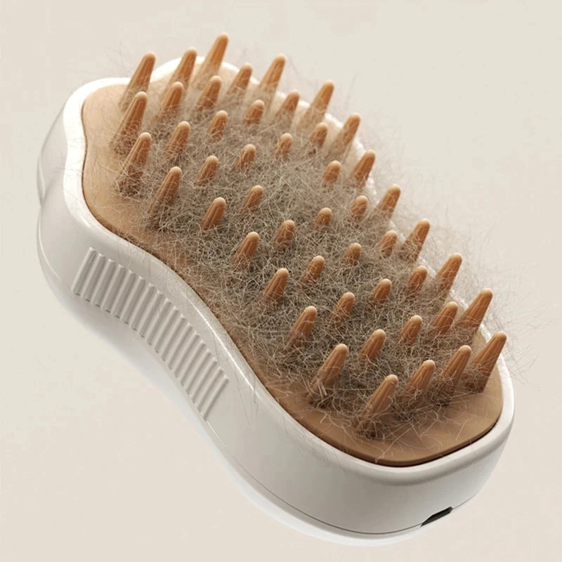 3-in-1 Steam Pet Brush 🐾💨