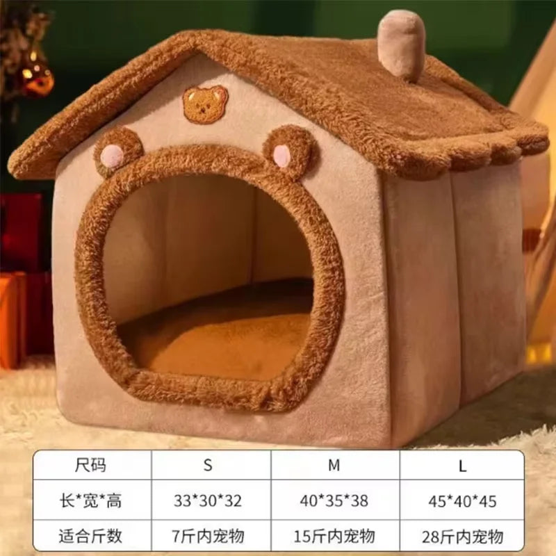 Enclosed Cat House 🐱🏠