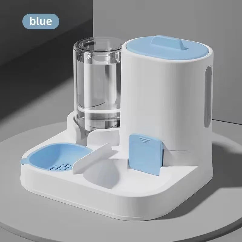 Gravity Auto Pet Feeder & Water Dispenser (Large Capacity) 🐶💧