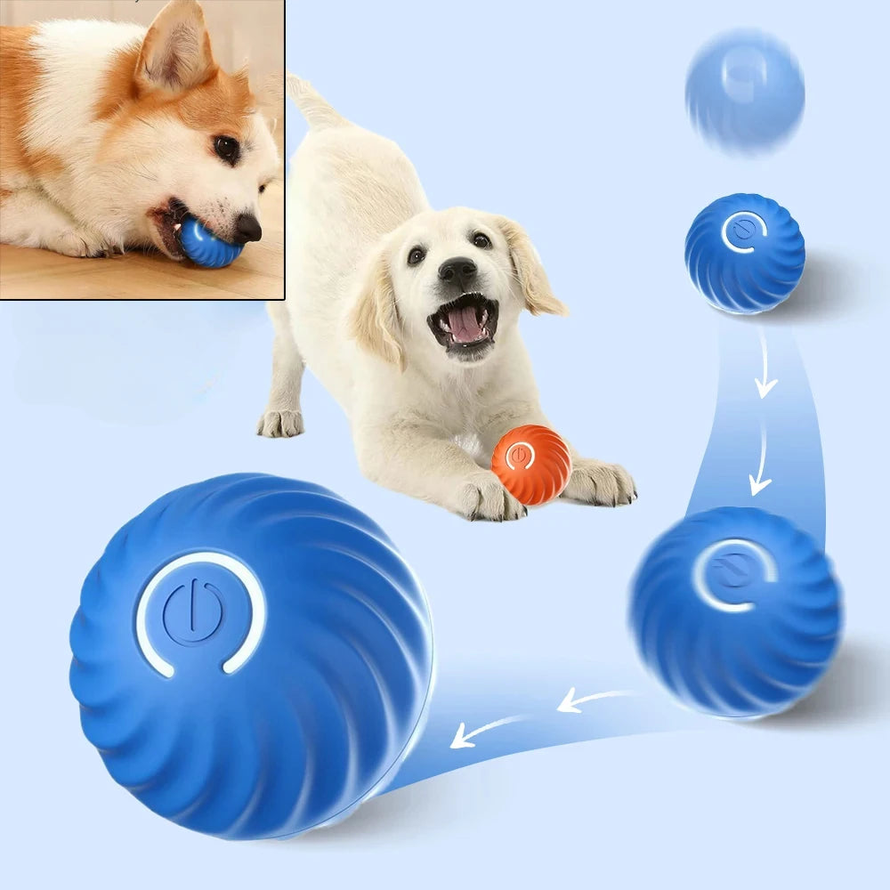 Smart Rolling Dog Ball 🎾⚡