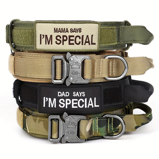 Heavy Duty Tactical Dog Collar 🐕🧭