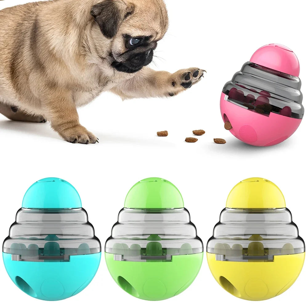 Dog Treat Dispenser Tumbler Toy 🎾🐕🍖