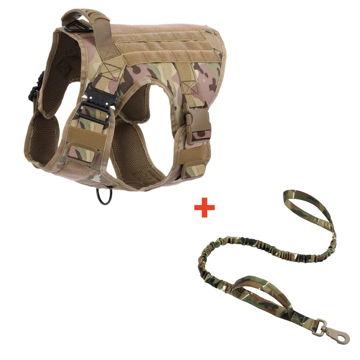 Tactical No-Pull Dog Harness 🐕🎖️