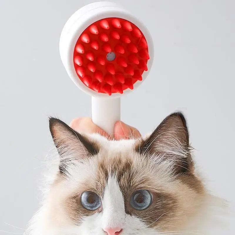 Pet Spray Comb Pet Bath Brush With Shampoo Dispenser Massage Comb Cleaning Pet Cats Dogs Brush Spray Pet Grooming Clean Tool