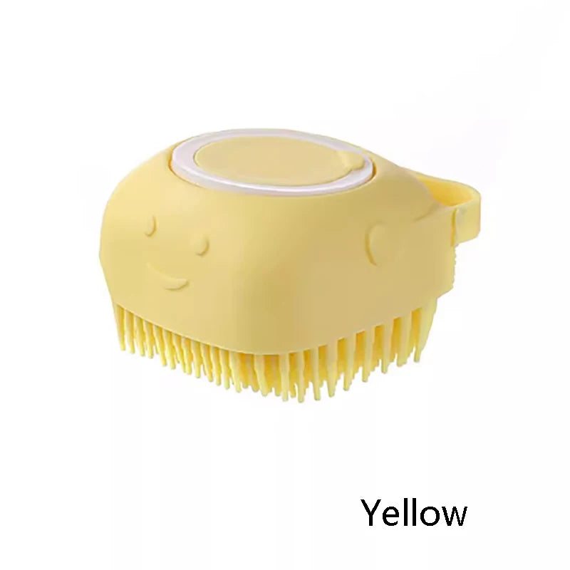 Silicone Pet Bath Brush 🐾🛁