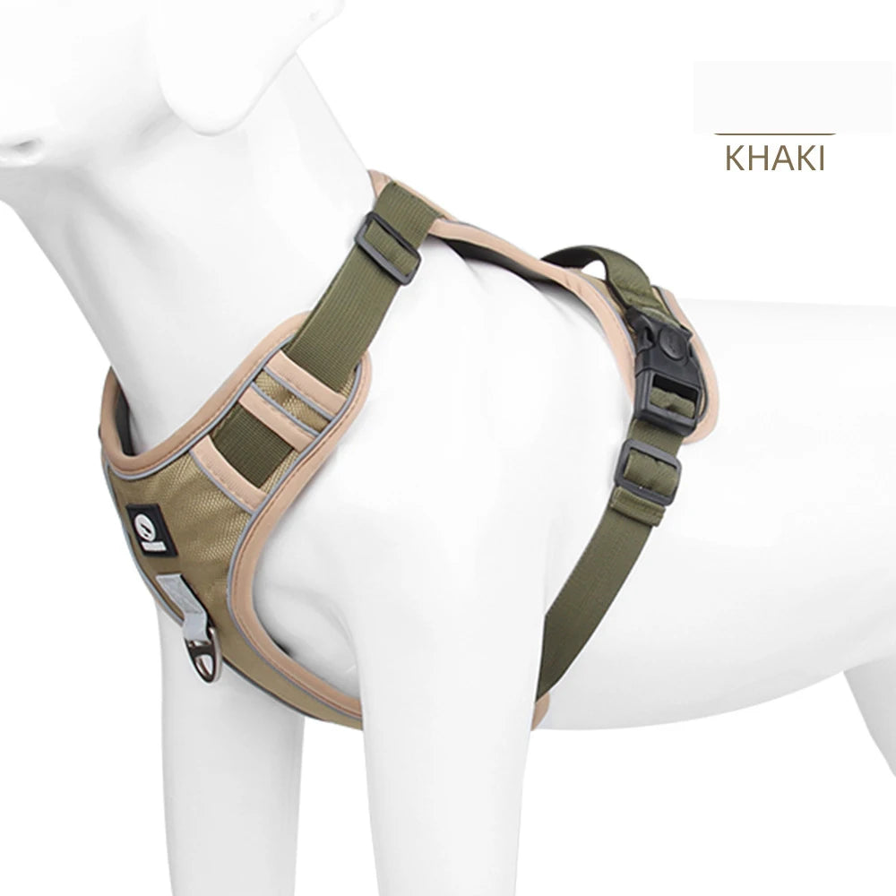 Reflective No-Pull Dog Harness 🐕✨