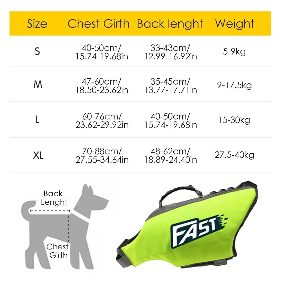 Dog Life Jacket 🐶🛟