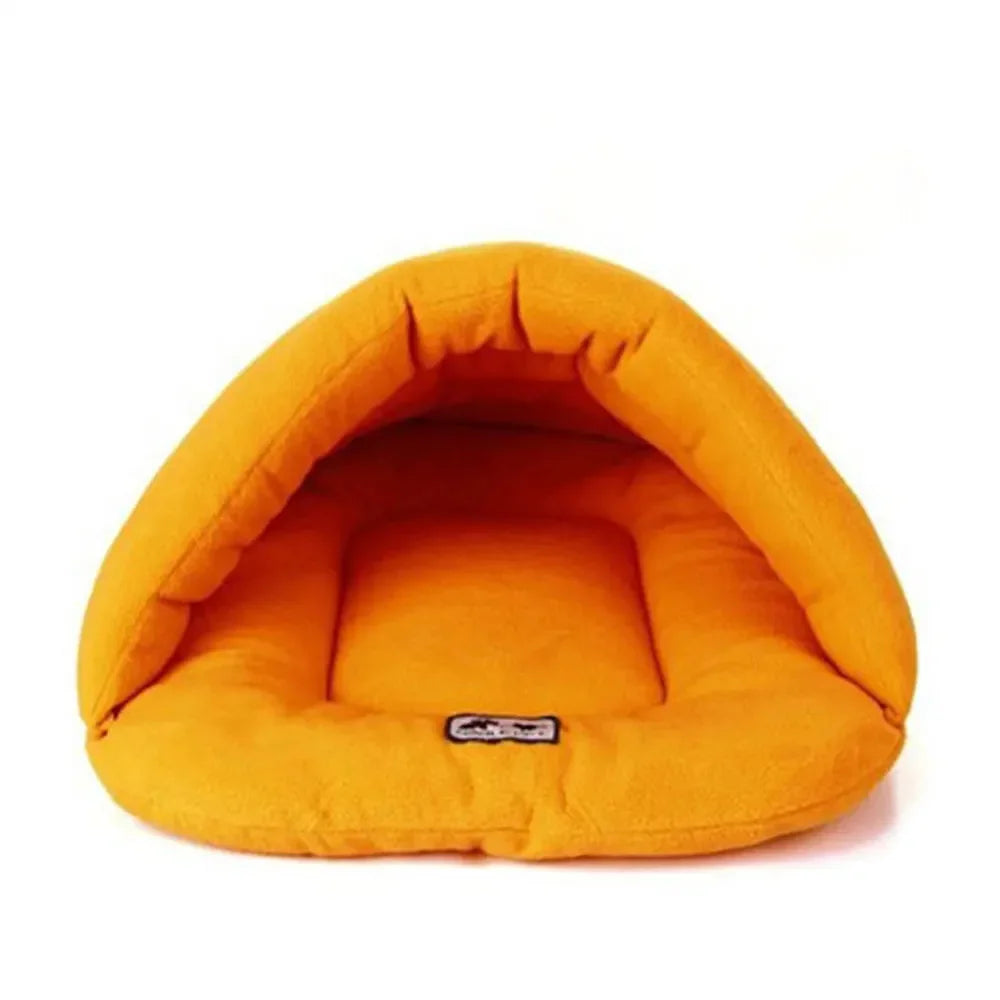 Warm fleece pet sleeping bag pet kennel dog kennel cat kennel rabbit kennel large kennel pet house sleeping mat kennel Pet nest