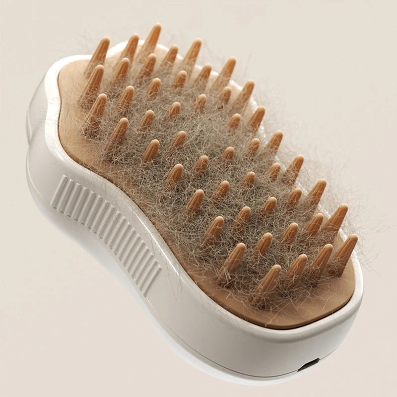 3-in-1 Steam Pet Brush 🐾💨