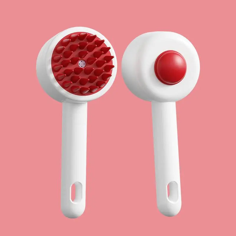 Pet Spray Comb Pet Bath Brush With Shampoo Dispenser Massage Comb Cleaning Pet Cats Dogs Brush Spray Pet Grooming Clean Tool