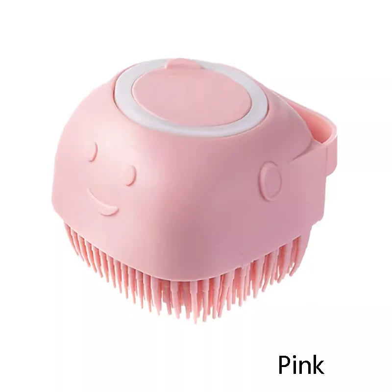 Silicone Pet Bath Brush 🐾🛁