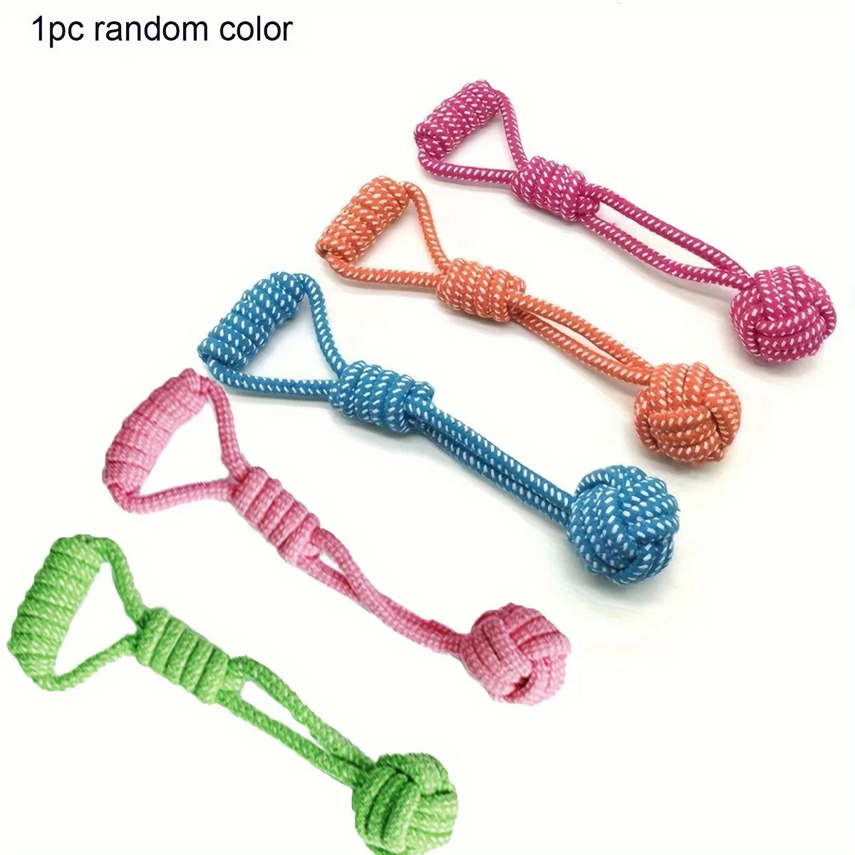 Durable Dog Rope Ball Toy 🐕🎾🦴