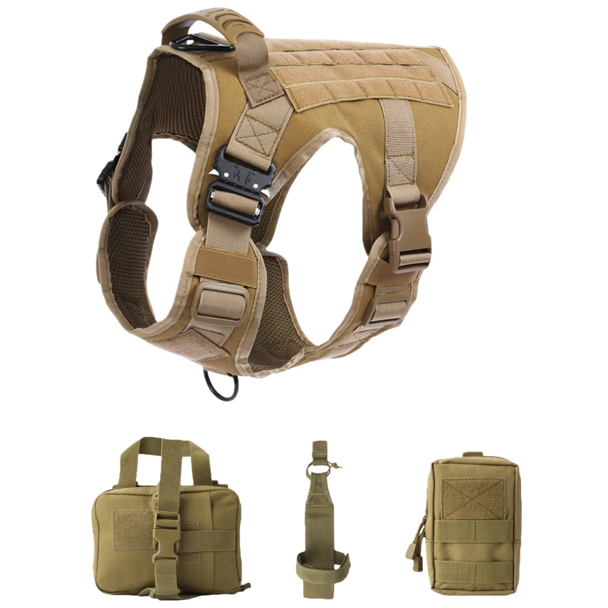Tactical No-Pull Dog Harness 🐕🎖️