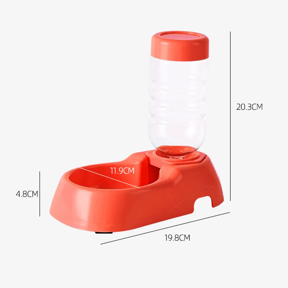 500ml Automatic Pet Water Dispenser & Feeder – Compact Bowl for Dogs & Cats
