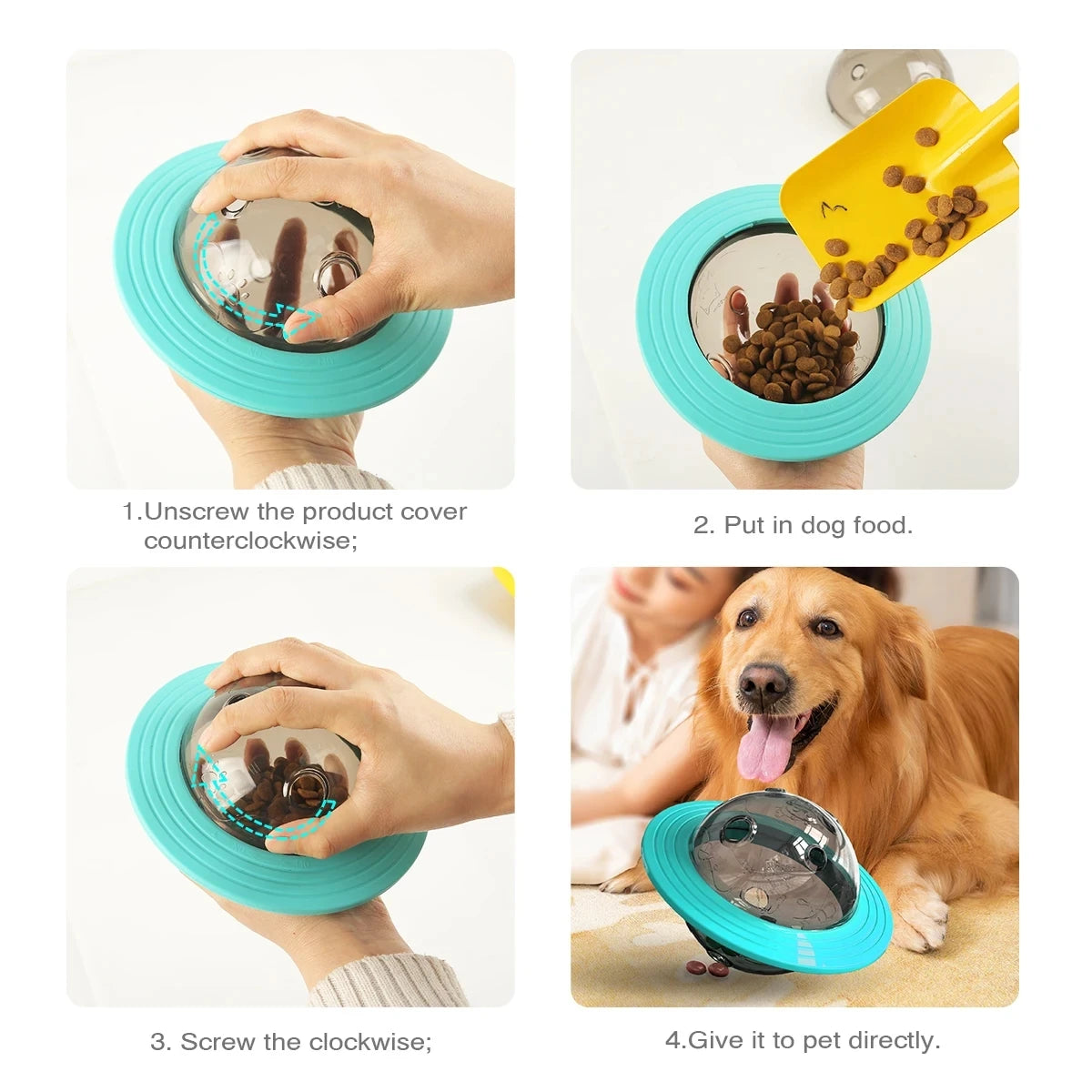Treat Dispensing Dog Toy 🐶🍖