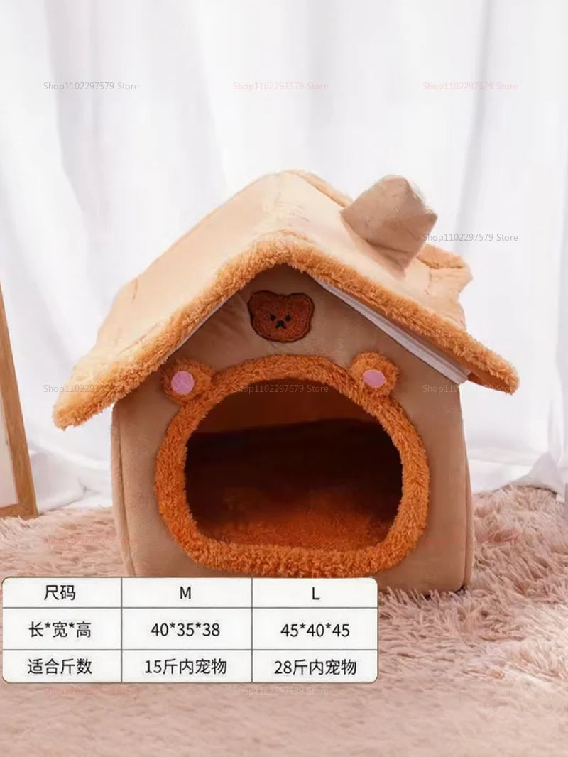 Enclosed Cat House 🐱🏠