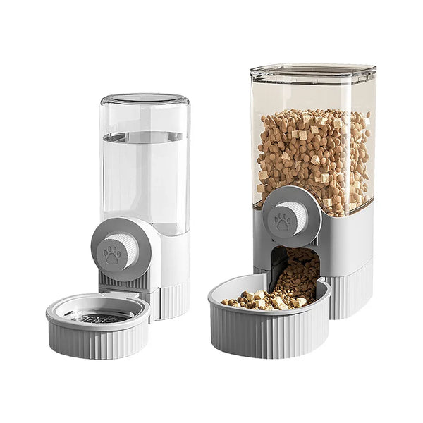 OUWO Hanging Auto Pet Feeder & Water Dispenser 🐾💧