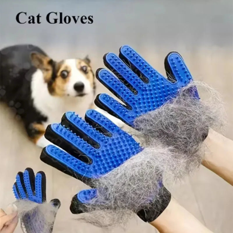 Pet Hair Removal Grooming Glove 🐶🐱