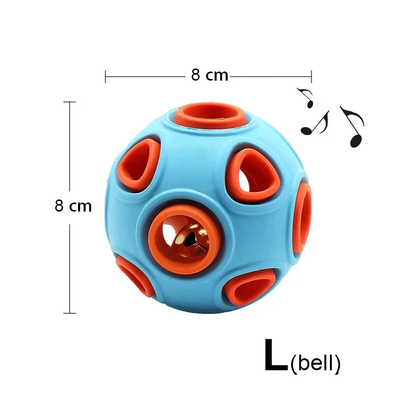 HOOPET Dog Toy Rubber Food Ball 🎾🐕🍖