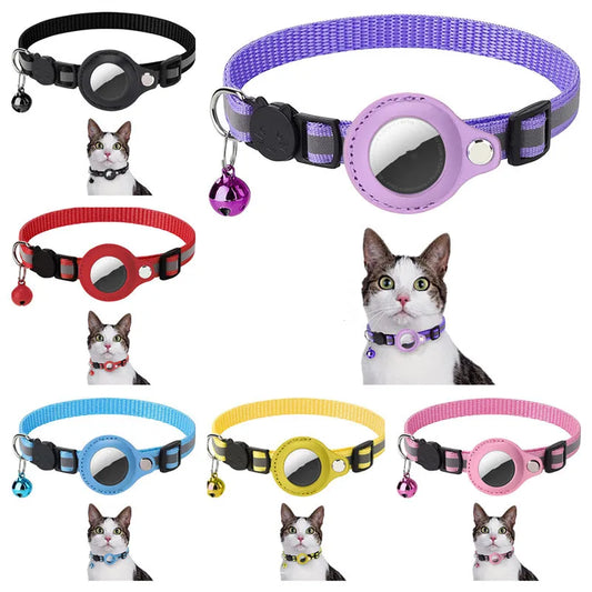 Reflective AirTag Cat Collar