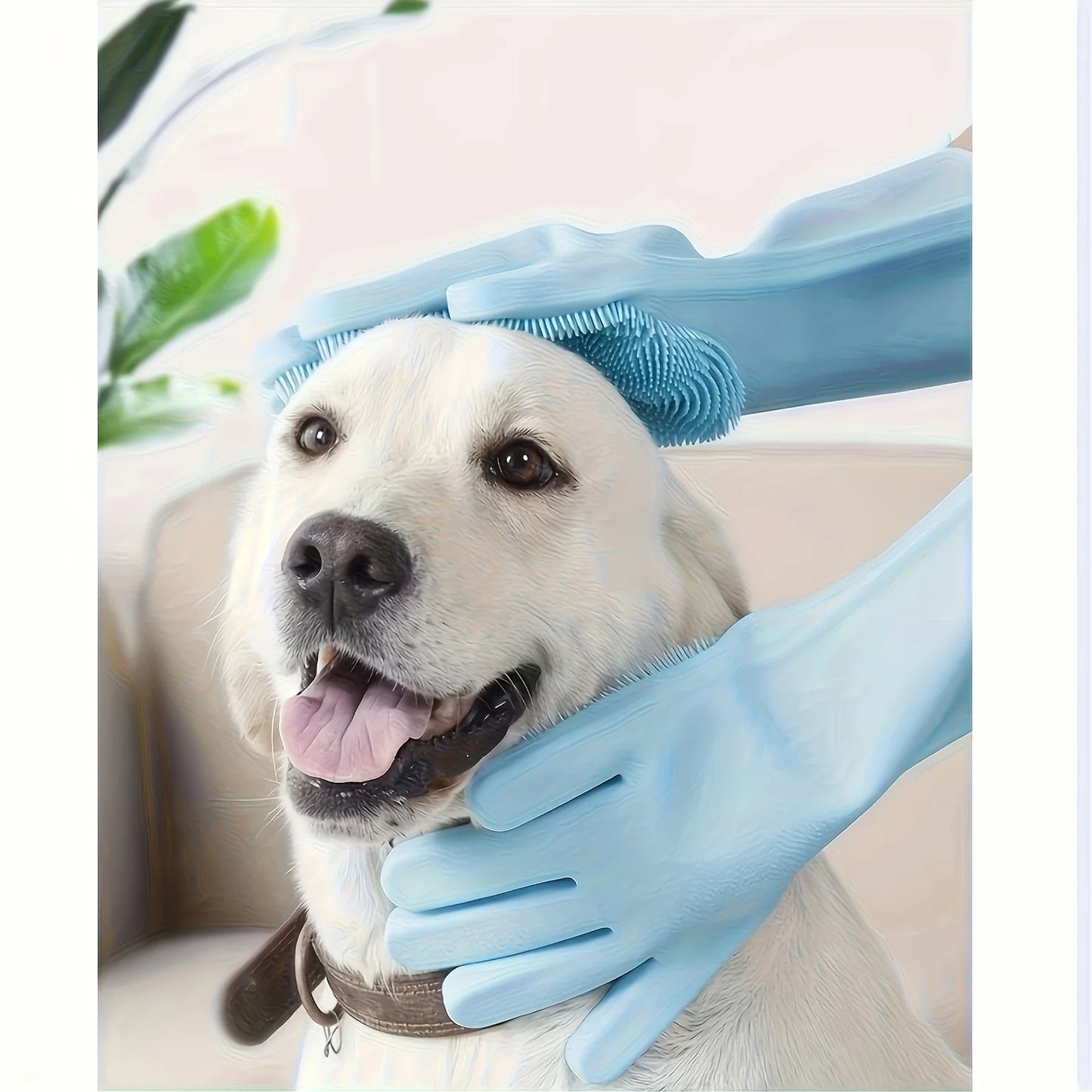 2PCS Pet Bath Brush Set 🐾🧼