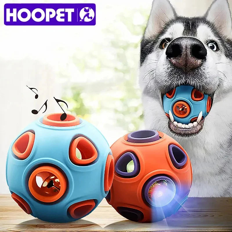 HOOPET Dog Toy Rubber Food Ball 🎾🐕🍖
