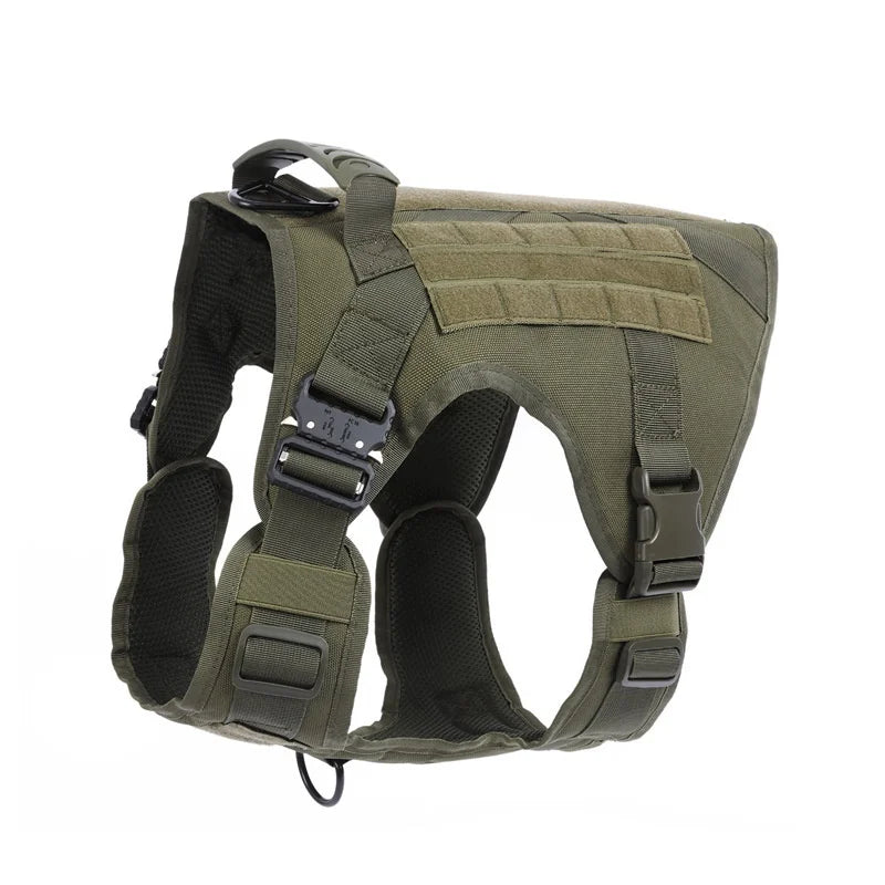 Tactical No-Pull Dog Harness 🐕🎖️