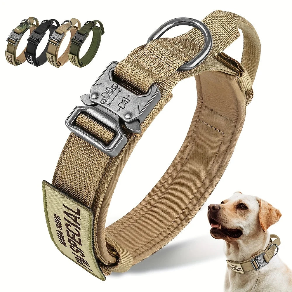 Heavy Duty Tactical Dog Collar 🐕🧭