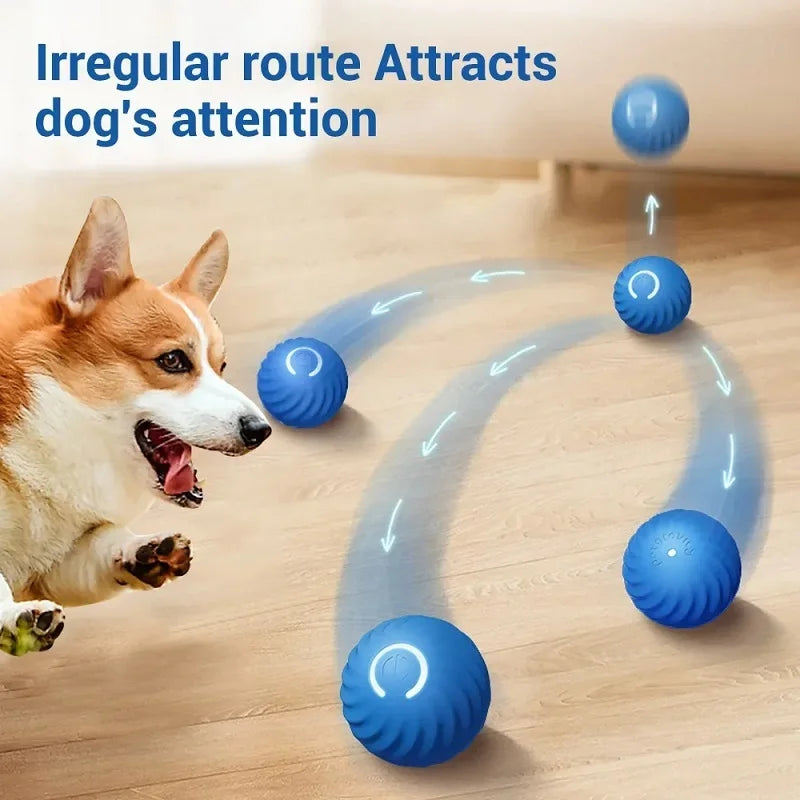 Smart Rolling Dog Ball 🎾⚡
