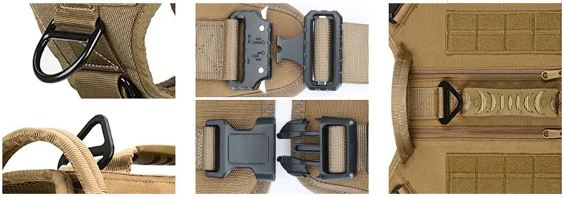 Tactical No-Pull Dog Harness 🐕🎖️