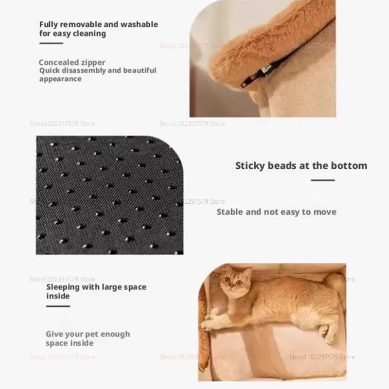Enclosed Cat House 🐱🏠