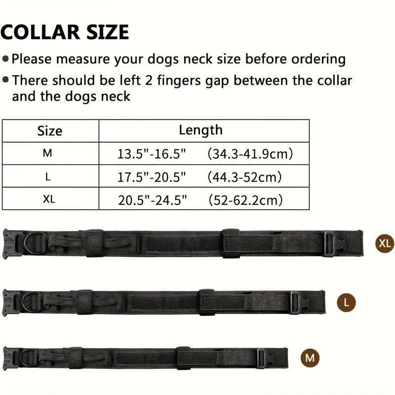 Tactical Dog Collar 🐕🛡️