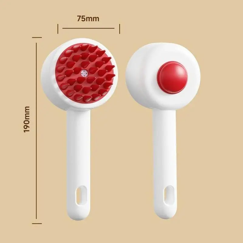 Pet Spray Comb Pet Bath Brush With Shampoo Dispenser Massage Comb Cleaning Pet Cats Dogs Brush Spray Pet Grooming Clean Tool
