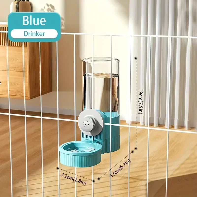 Hanging Auto Pet Feeder & Water Dispenser Set 🐾💧