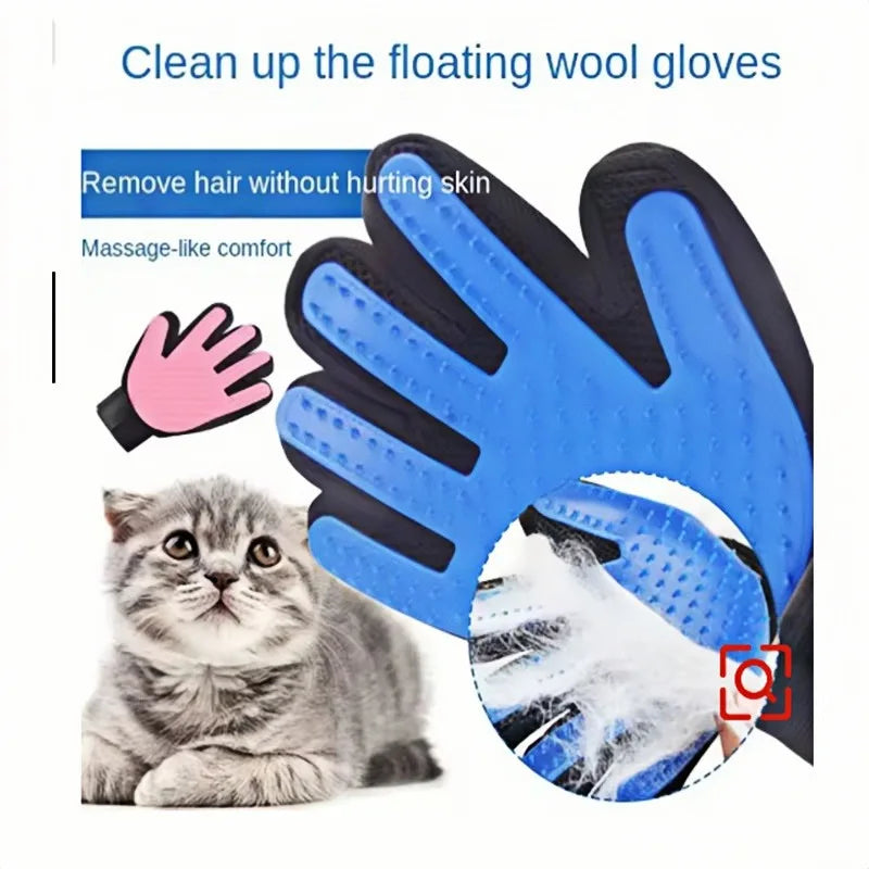Pet Hair Removal Grooming Glove 🐶🐱